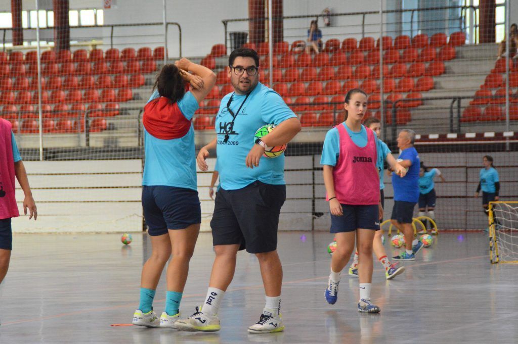 Jaime García, entrenador del CD Salesianos