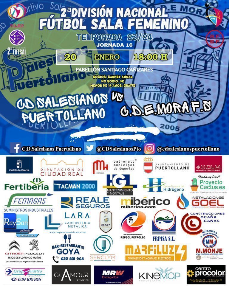 CD Salesianos Puertollano – Mora FSF