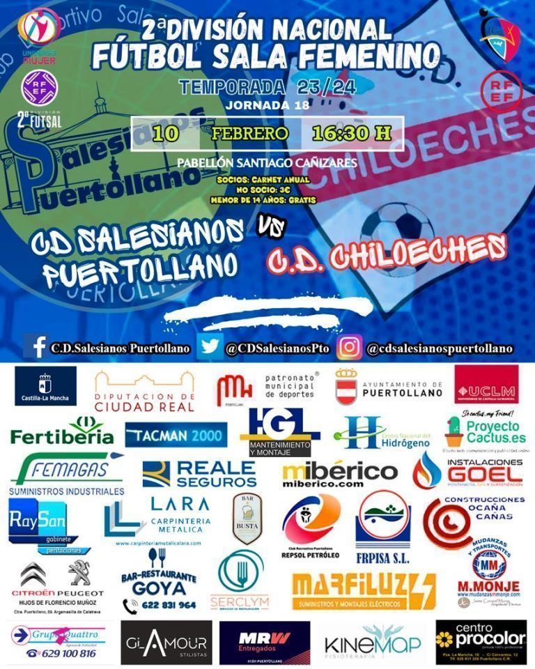 CD Salesianos Puertollano – CD Chiloeches