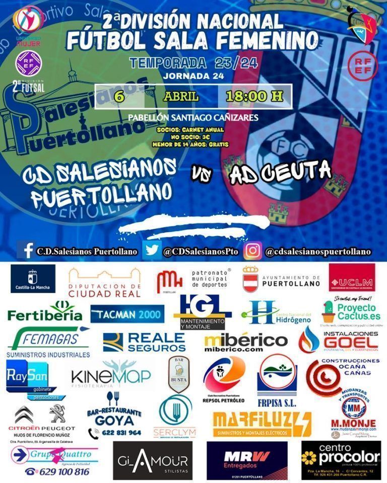 CD Salesianos Puertollano – AD Ceuta