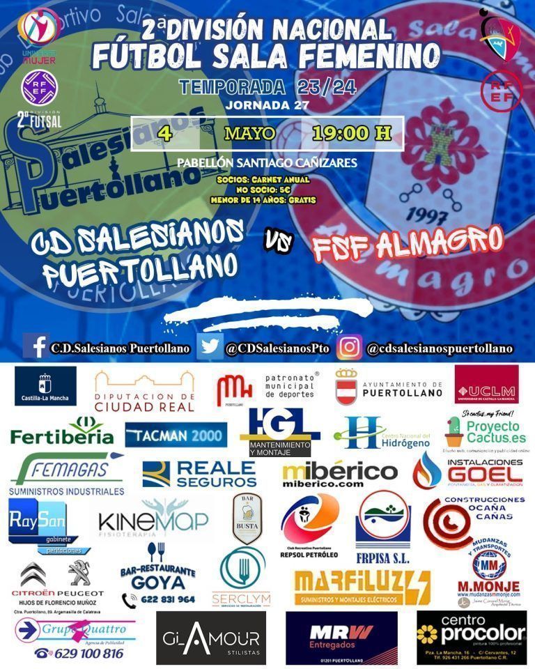 CD Salesianos Puertollano – Almagro FSF