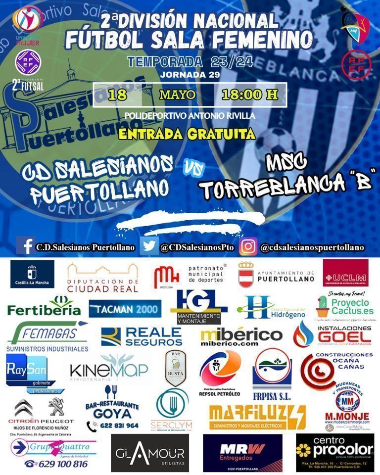 CD Salesianos Puertollano – MSC Torreblanca Melilla «B»