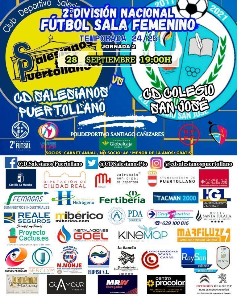 CD Salesianos Puertollano – CD Colegio San José