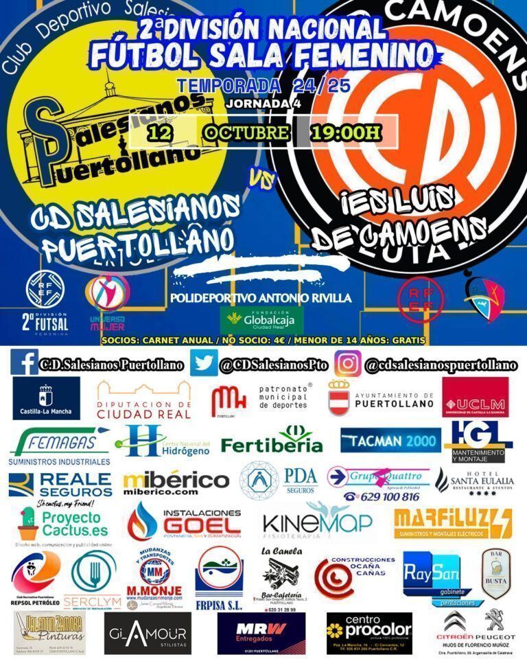 CD Salesianos Puertollano – IES Luis de Camoens Ceuta