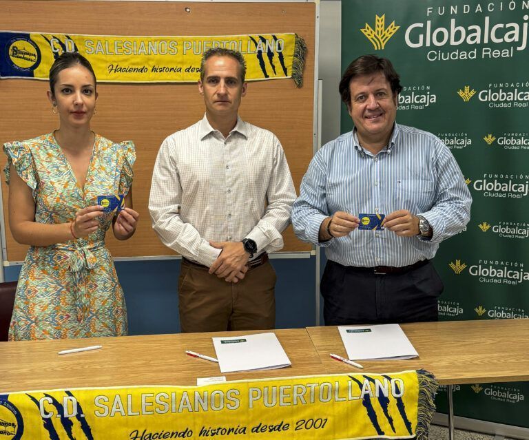 El CD Salesianos Puertollano y Fundación Globalcaja trabajarán de la mano esta temporada