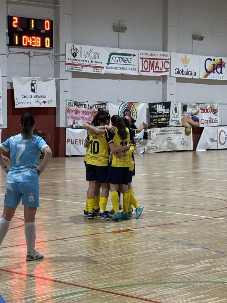 Salesianos Puertollano cierra la primera vuelta con una goleada