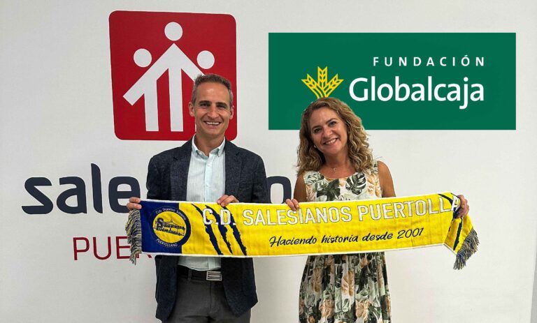 El CD Salesianos Puertollano y la Fundación Globalcaja se alían para la promoción del deporte