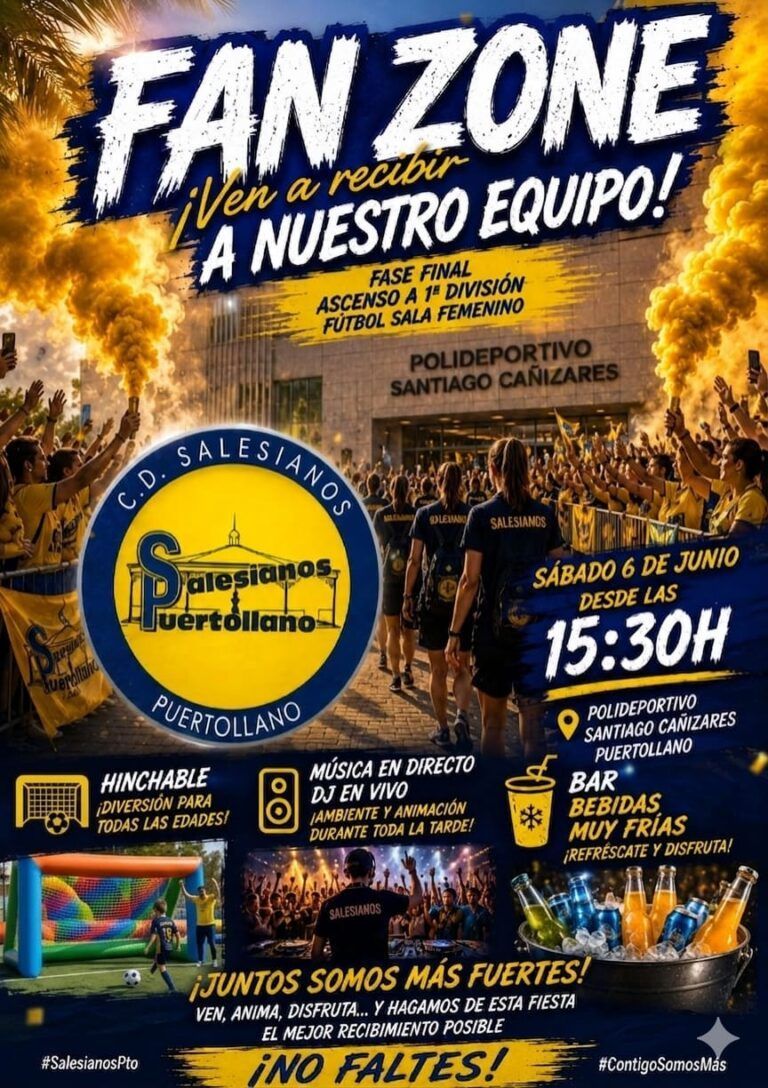 Fan zone y recibimiento al equipo: El Salesianos prepara por todo lo alto la vuelta de los Playoffs