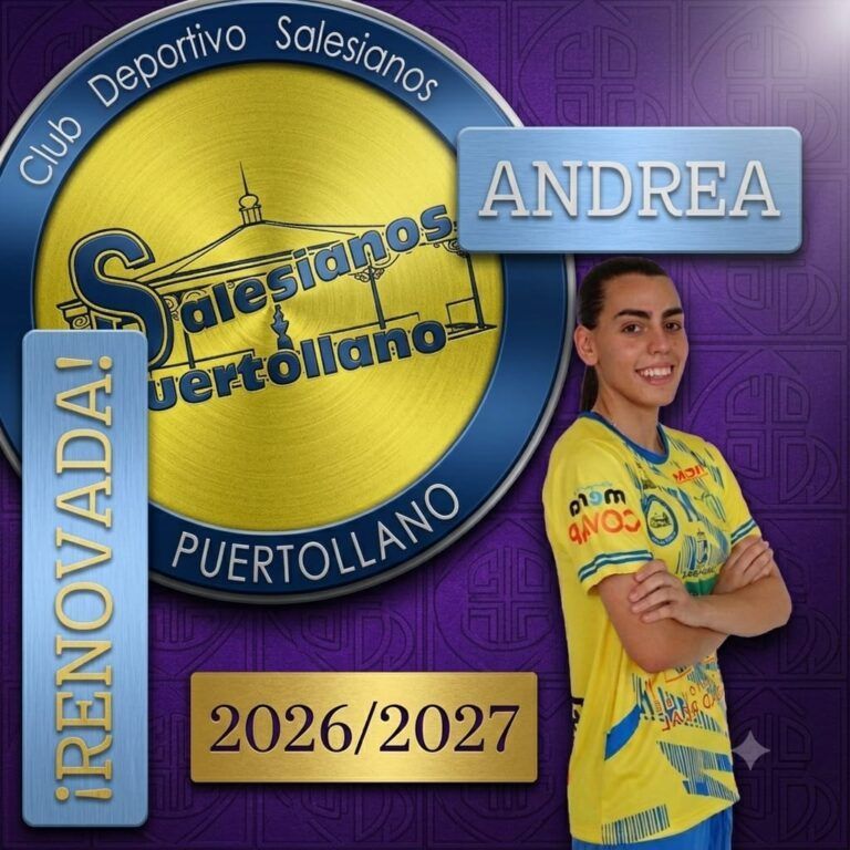 Andrea, primera renovada del Salesianos Puertollano