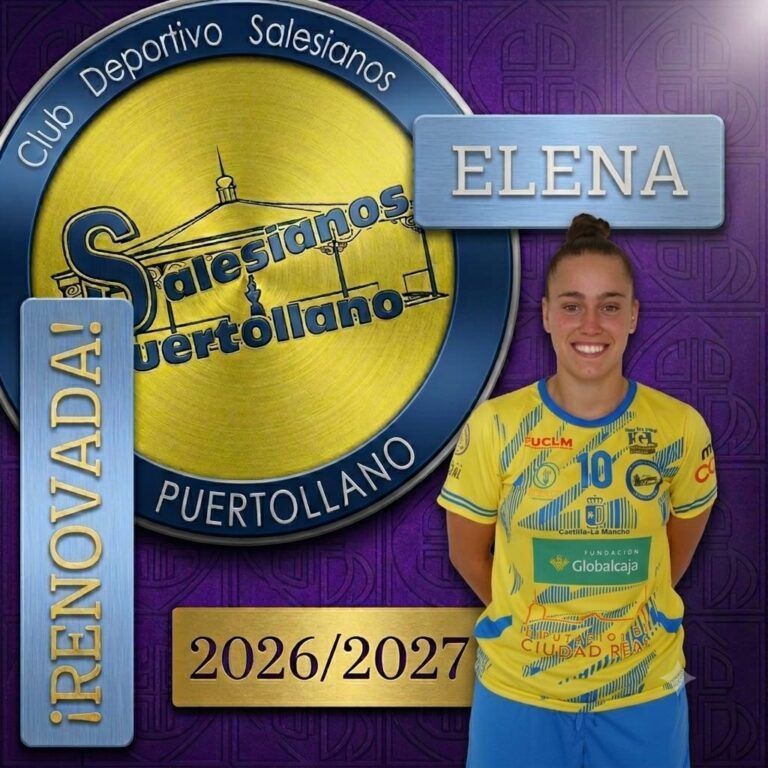 Elena se queda en el Salesianos Puertollano