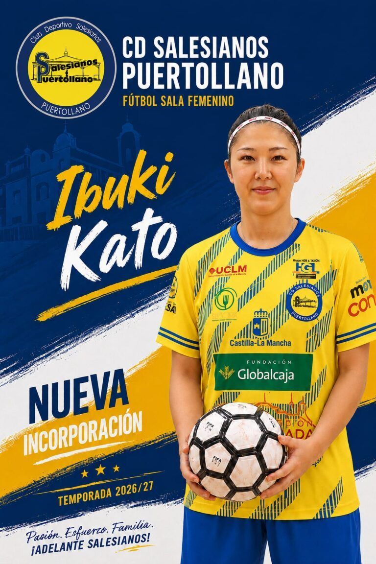 Ibuki Kato ficha por el Salesianos Puertollano