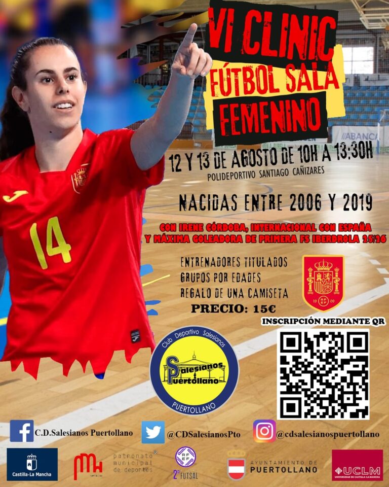 El VI Clínic Futbol Sala Femenino ya tiene fecha