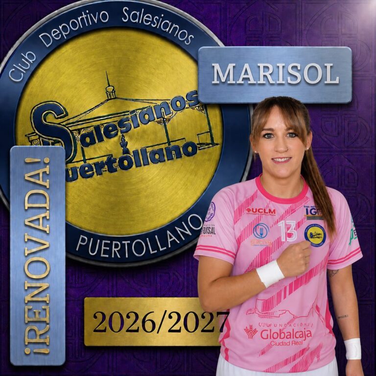 Marisol jugará su 19ª temporada con el Salesianos Puertollano